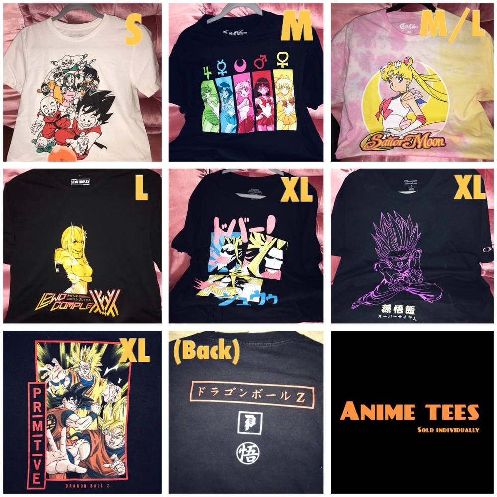 Anime Tshirt bundle